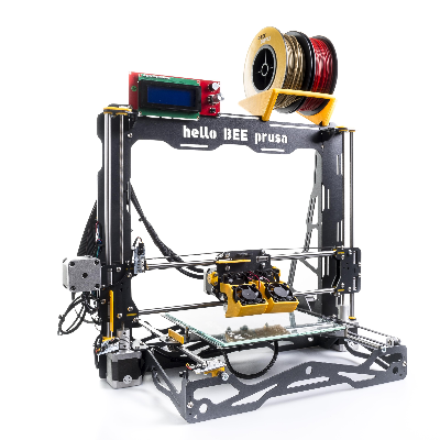helloBEEprusa 3d printer zelfbouw prusa Bits2Atoms