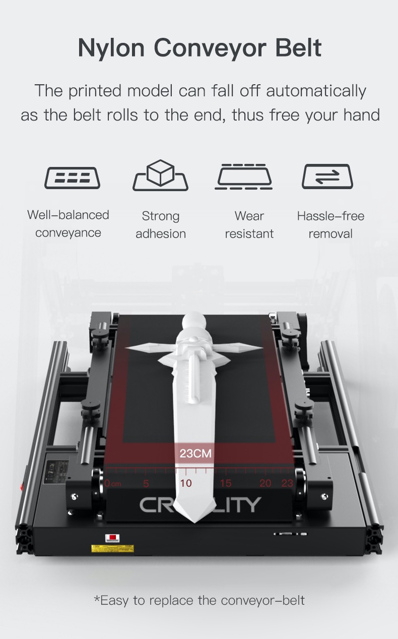 Creality CR-30 Printmill Belt 3D-printer brochure 6 Bits2Atoms