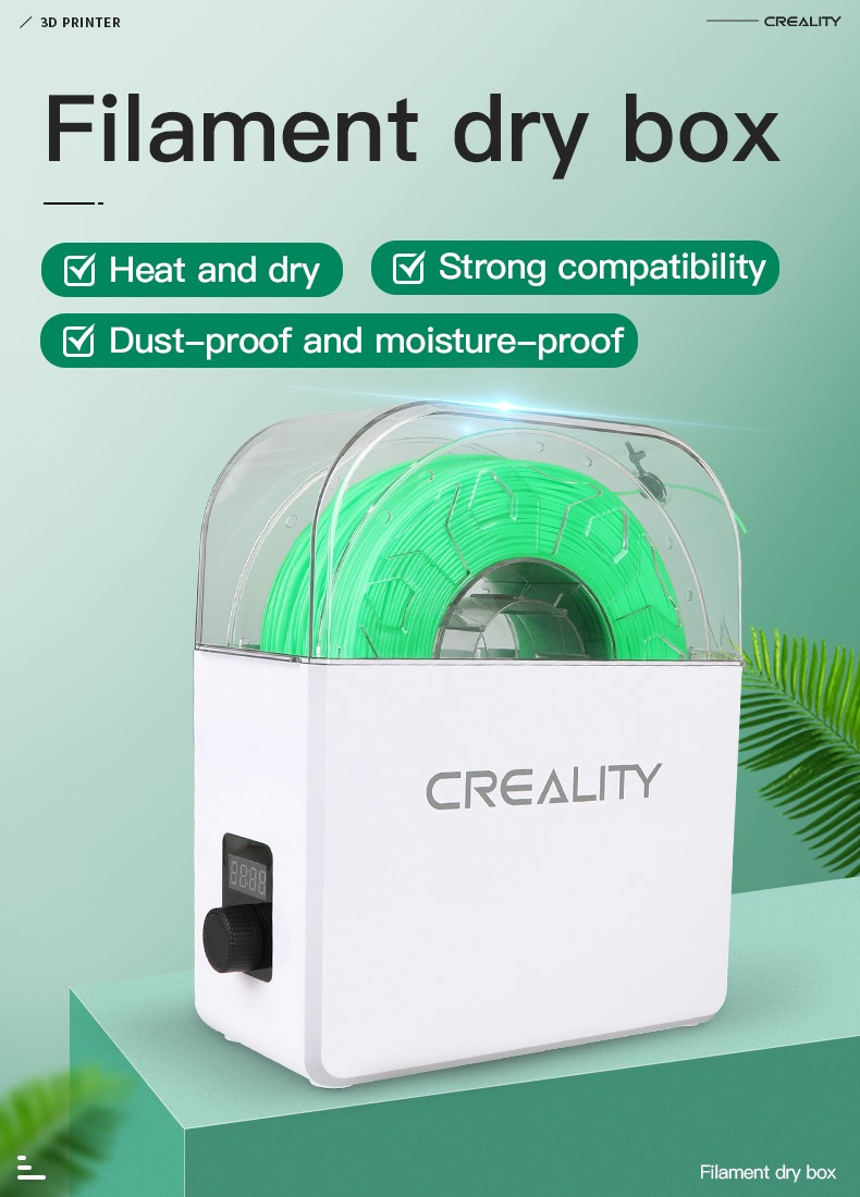 Creality Filament Dry Box bij Bits2Atoms