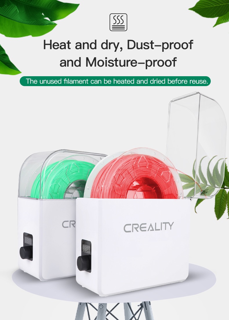 Creality Filament Dry Box bij Bits2Atoms