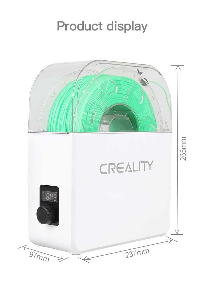 Creality Filament Dry Box bij Bits2Atoms