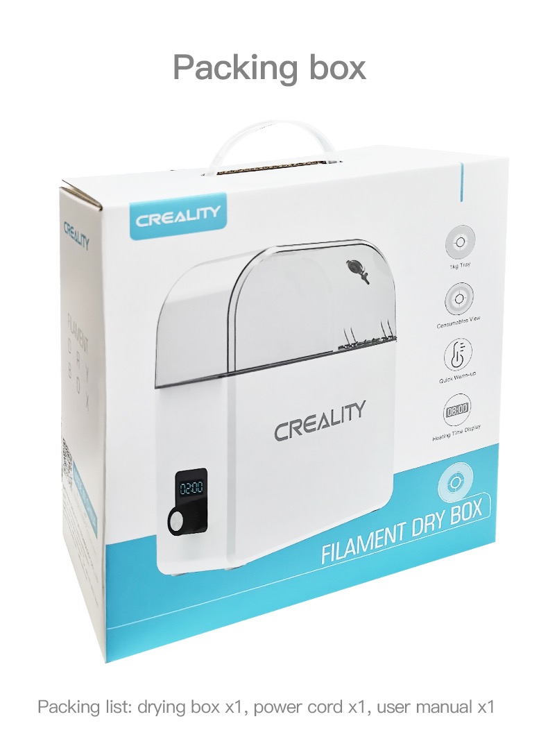 Creality Filament Dry Box bij Bits2Atoms