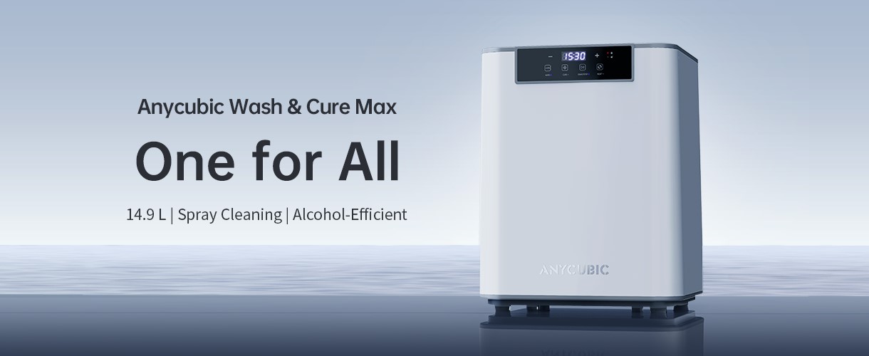 Anycubic Wash & Cure Max, een machine voor wassen en uitharden | Bits2Atoms