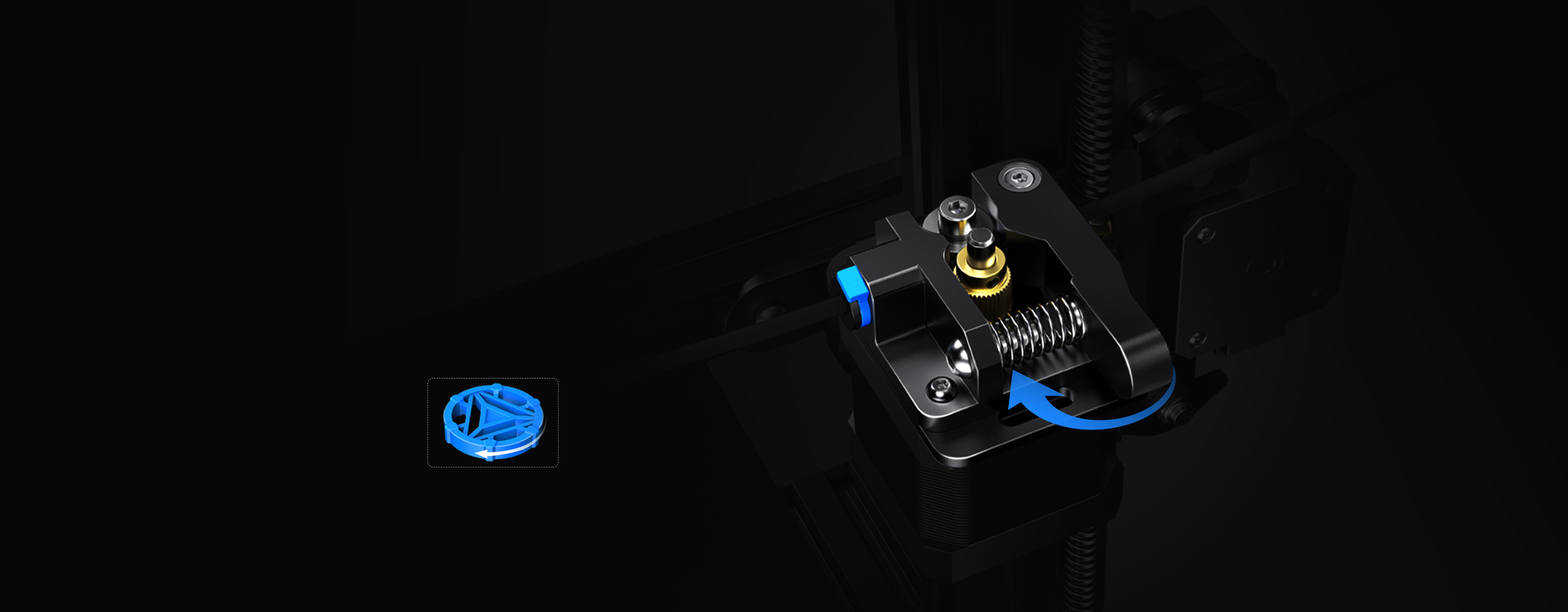 Ceality Ender-3 v2 Neo - volledig metalen extruder - Bits2Atoms
