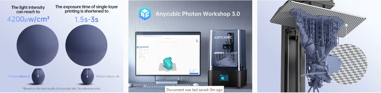 Anycubic Photon Mono 2 - Photon Workshop slicer met eenvoudige bediening | Bits2Atoms