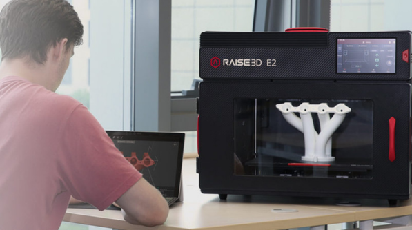 Raise3D E2 IDEX Desktop 3D-printer | Bits2Atoms