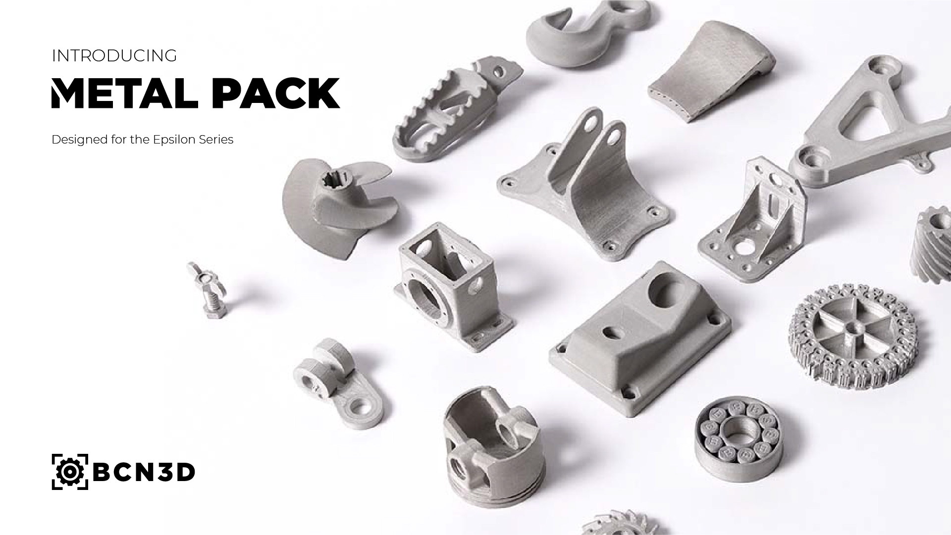 BCN3D lanceert Metal Pack voor de Epsilon W50 en W27