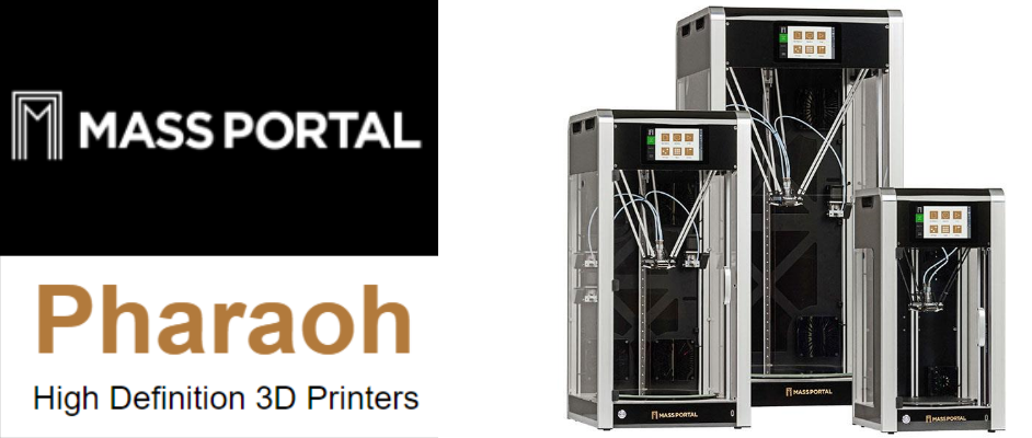 De beste kwaliteit 3d printer: Mass Portal Pharaoh High Definition 3D-printer