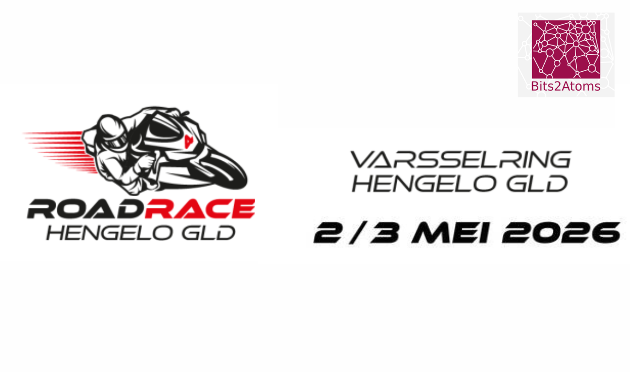 Bits2Atoms – Sponsor van Wegrace Hengelo 2026 | IRRC Varsselring