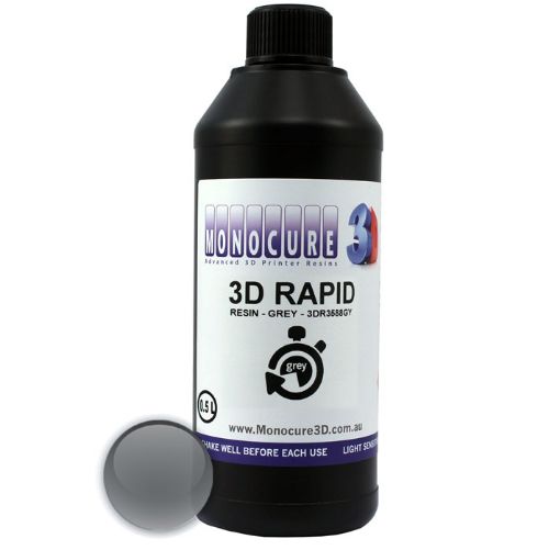 Monocure 3D Rapid Resin 500 ml Grijs