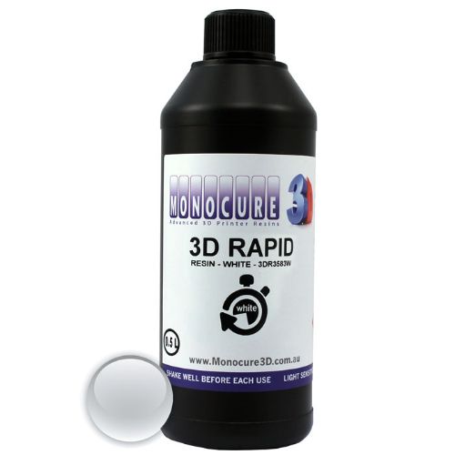 Monocure 3D Rapid Resin 500 ml Wit