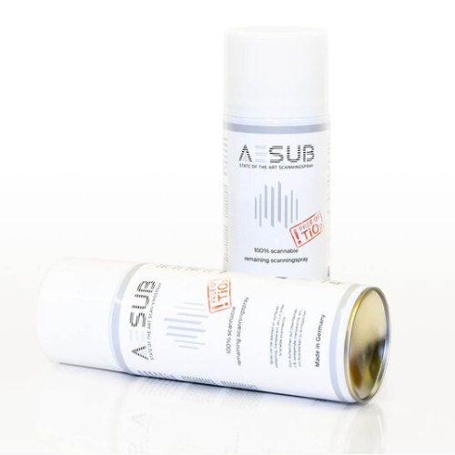 AESUB permanente spray voor 3D-scannen | Bits2Atoms