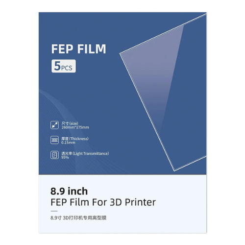 Anycubic Resin 3D-Printer Onderdelen 2 Stuks Fep Film Dikte 0,15mm | Bits2Atoms