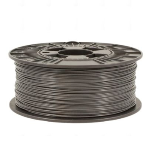 Complete doos met 5 rollen Bits2Atoms PLA Iron Grey 1.75 mm van 2,3 kg per spoel OUTLET aanbieding