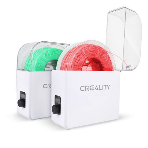 Creality Filament Dry Box open en dicht | Bits2Atoms