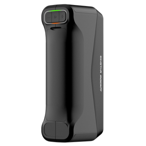 EINSTAR RockIt 3D-scanner achterzijde met ergonomische handgreep en bediening