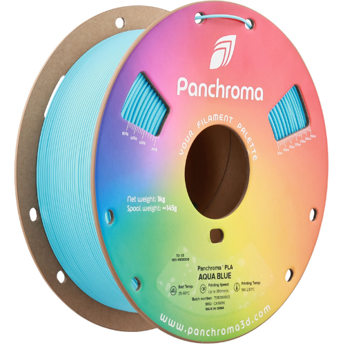 Polymaker Panchroma PLA Aqua Blue 1.75mm spoel lichtblauw filament