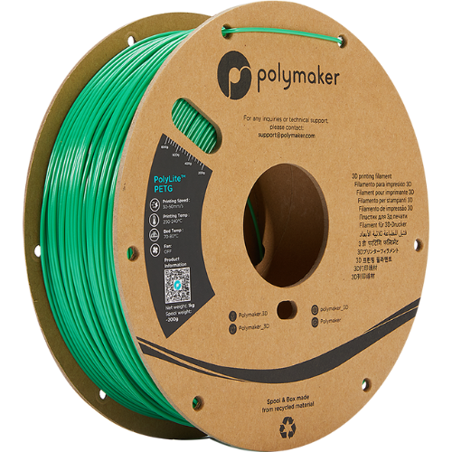 Polymaker PolyLite PETG Groen / Green Filament | Bits2Atoms