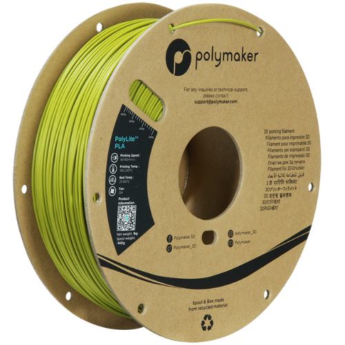 Polymaker PolyLite PLA Olive Green – Olijfgroen filament