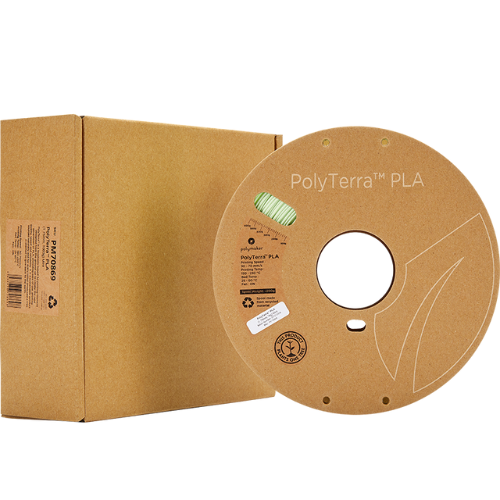 Polymaker Polyterra PLA filament, duurzame verpakking | Bits2Atoms