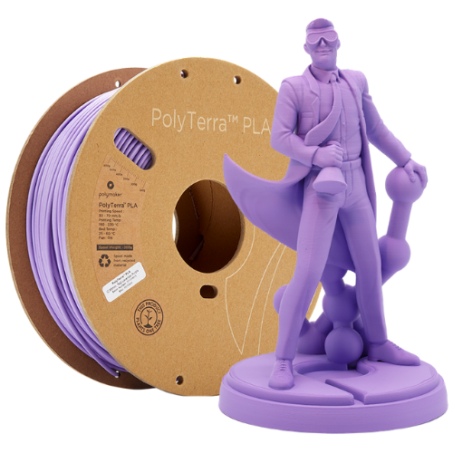 Polymaker PolyTerra™ PLA Lavendel Paars Filament