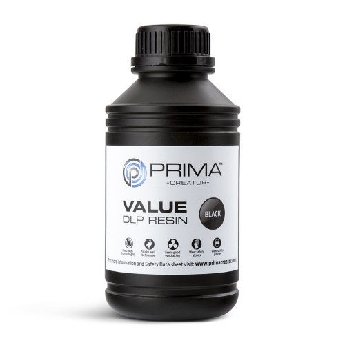 PrimaCreator Value Resin Black (Zwart) 500 ml