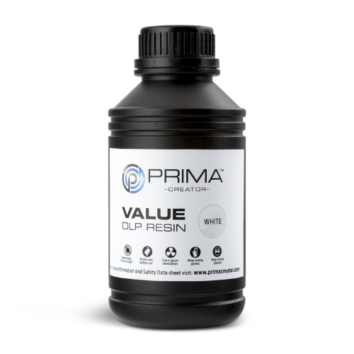 PrimaCreator Value Resin White (Wit) 500 ml