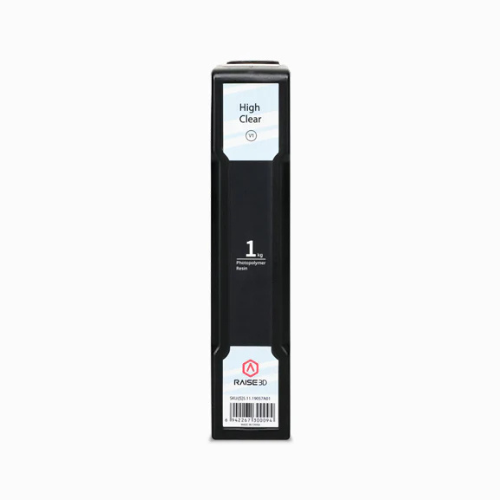 Raise3D High Clear Resin 1kg fles, vooraanzicht