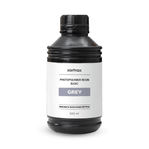 Zortrax UV Resin Basic 500ml Grey