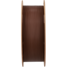 Bruin PLA filament Polymaker Panchroma 1.75mm close-up kleur