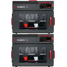 2 x Raise3D E2 IDEX FDM 3D Printer