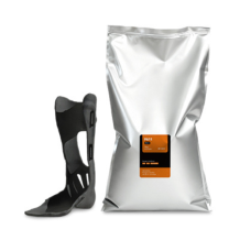 Raise3D PA11 Black Powder met SLS-geprint onderdeel voor de Raise3D RMS220