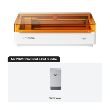 xTool M2 20W Color Print & Cut Bundle met CMYK Inkjet Module