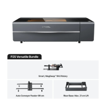 xTool P2S 55W CO2 laser machine - Versatile Bundel | Bits2Atoms