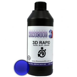 Monocure 3D Rapid Resin 500 ml Blauw