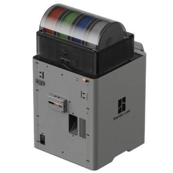 Bambu Lab P2S Combo met AMS 2 Pro, rechtsachter aanzicht