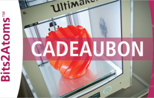 Een cadeaubon voor 3D printen is een uniek cadeau