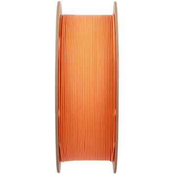 Oranje PLA filament Polymaker Panchroma 1.75mm close-up kleur