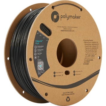 Polymaker PolyLite PLA Black Filament 1kg