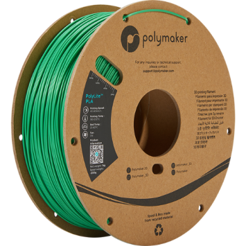Polymaker PolyLite PLA Green Filament 1kg