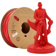 Polymaker Polyterra PLA filament Lava Red (Lava Rood) | Bits2Atoms