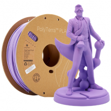 Polymaker Polyterra PLA Lavender Purple filament | Bits2Atoms