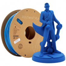 Polymaker Polyterra PLA Sapphire Blue filament | Bits2Atoms