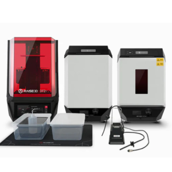Raise3D DF2+ Complete Package met resin 3D-printer, DF Wash en DF Cure