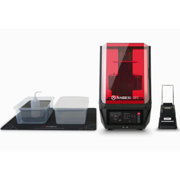 Raise3D DF2 resin 3D-printer met standaard meegeleverde accessoires