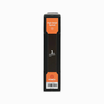 Raise3D High Detail Apricot Resin 1kg fles, vooraanzicht