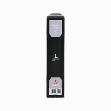Raise3D Rigid 3K Grey Resin 1kg fles, vooraanzicht