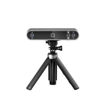 Revopoint POP 3 Plus 3D Scanner vooraanzicht op statief