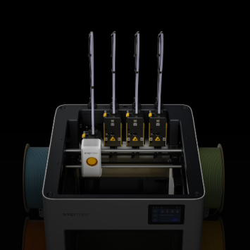 CoreXY mechaniek van de Snapmaker U1 3D printer voor hoge snelheid